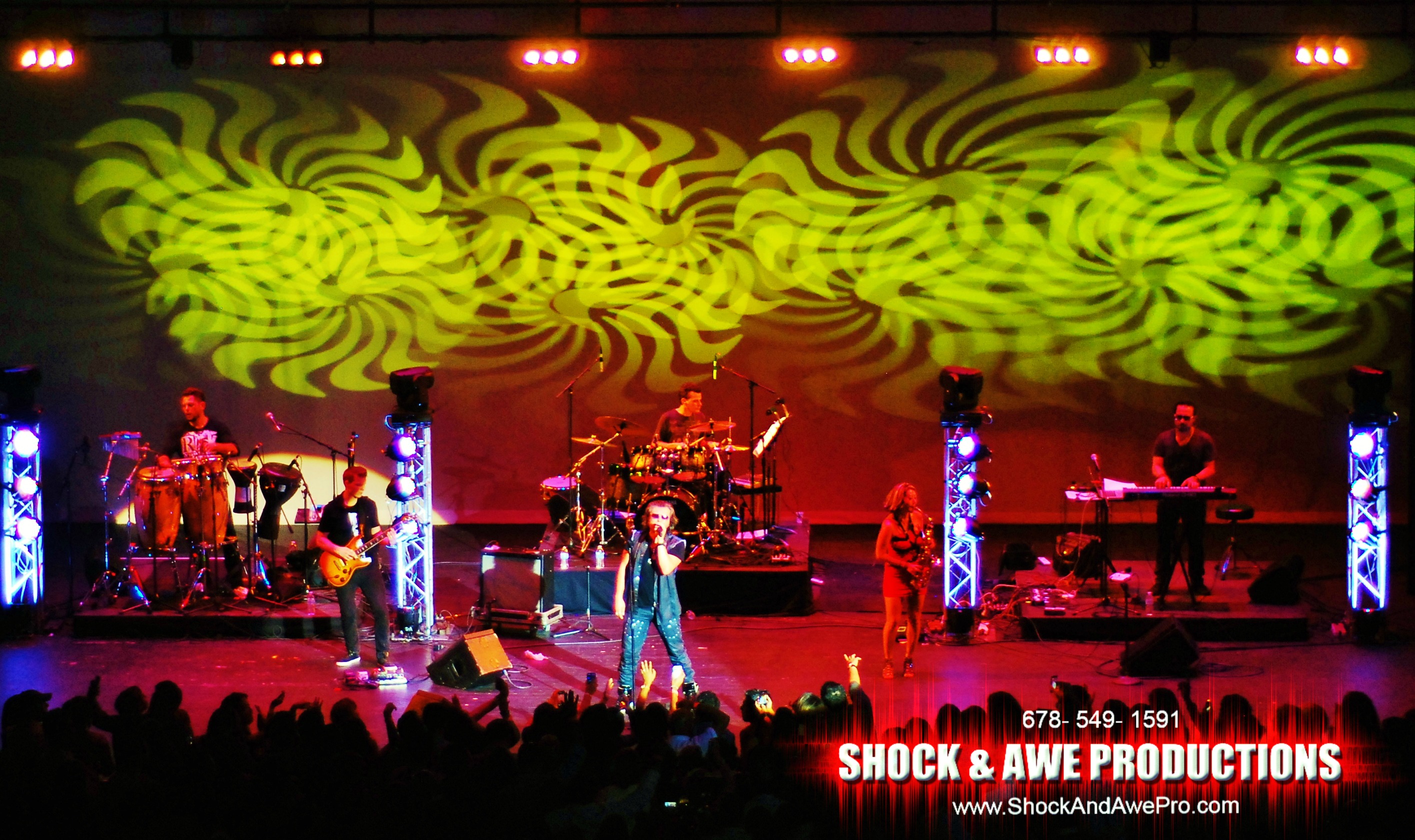 Concert Stage Equipment Rentals Shock & Awe Productions